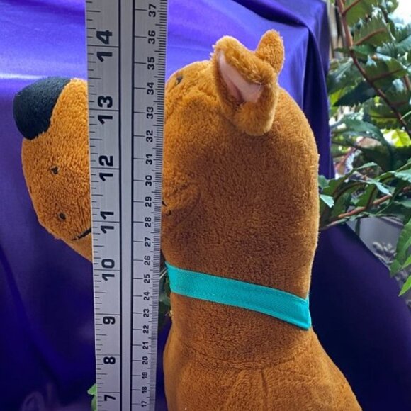 πToy Factory Scooby Doo Plush Animal May 2011 14 Inch Sitting Dog with Collar - Picture 6 of 12